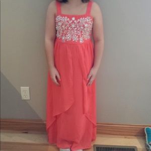 Girls long dress